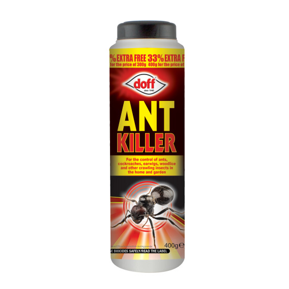 Doff 400g Ant Powder and Crawling Insect Killer Cockroach Earwig Woodlice